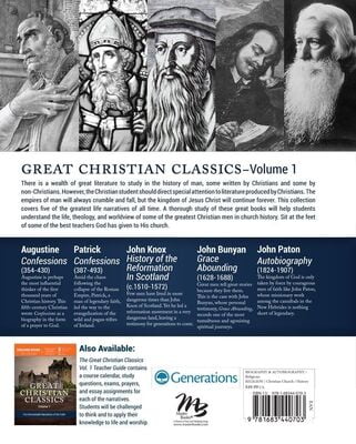 Great Christian Classics Volume 1