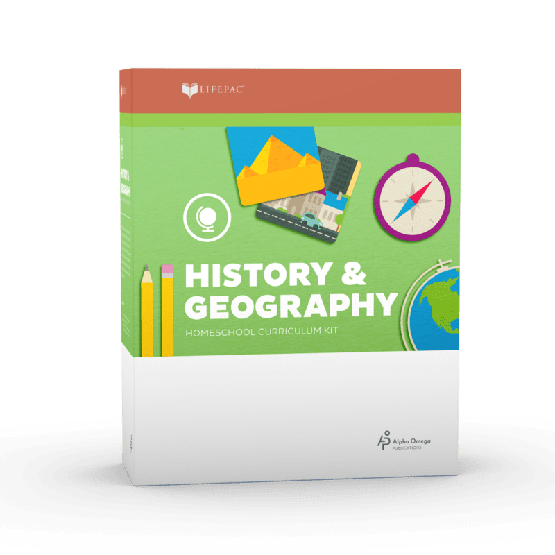 Lifepac History & Geography 2nd Grade Complete Set